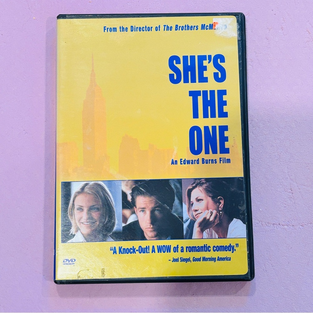 5/$20 🎬 SHE’S THE ONE‎ (1996) DVD | Romantic Comedy | Cameron Diaz